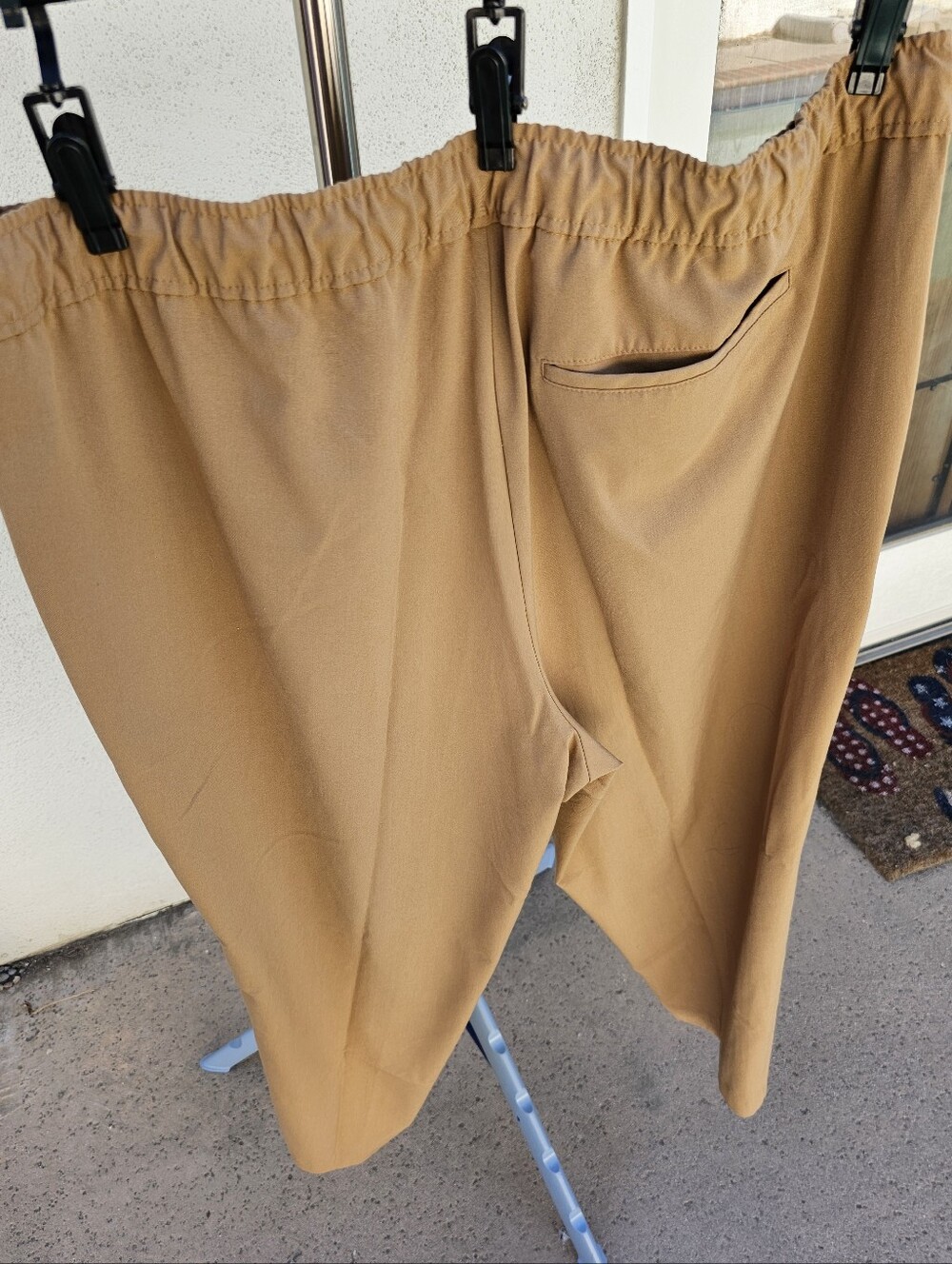 Old Navy Women's Tan High Waisted Billie Straight Ankle Trouser